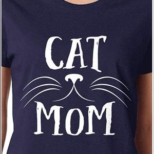 NWOT Women’s Cat Mom T Shirt